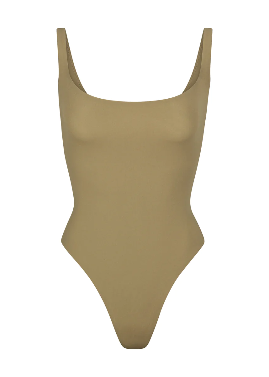 Square neck bodysuit